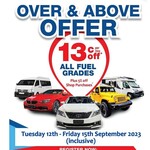 [QLD] 13¢/L off All Fuel up to 120L (Excluding LPG) + 5% off Shop Purchase @ Freedom Fuels (Discount Card Required)