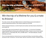 Win a Trip for 2 to Arizona Worth up to $12,000 from Sports Entertainment Network