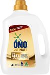 OMO Ultimate Laundry Liquid 4L $25 ($22.50 S&S) + Delivery ($0 with Prime/ $59 Spend) @ Amazon AU