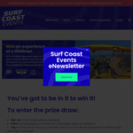 Win a Surf Coast Tiger Moth Flight Experience for 2 + $200 Bells Beach Brewing Gift Card from Surf Coast Events