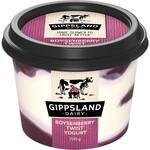 Gippsland Dairy Twist Yoghurt Boysenberry 700g $5.50 (Was $7.90) @ Woolworths