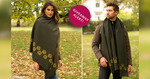 Win a Handmade Oversize Blanket Scarf & Travel Wrap in Green from Likemary