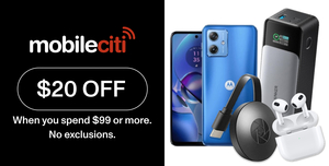 $20 off $99 Spend at Mobileciti: Apple Airtags 4-Pack $129, Imou Doorbell $79, Amazfit Bip 3 Pro $79 Delivered @ Little Birdie