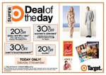 20% off DVD's and Blu-Rays at Target until Sunday 4/11