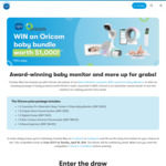 Win an Oricom Baby Bundle Worth $1,000 from Canstar Blue