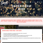 [NSW] $10 Super Early Bird General Admission Movie Ticket @ Sunset Cinema, Wollongong