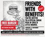FREE Burger at Grill'd Little Bourke (VIC) 22 Nov 2012, 11am-3pm