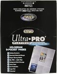 Ultra PRO 9-Pocket Trading Card Pages - Platinum Series (100 pages) $6 + Delivery ($0 with Prime/ $59 Spend) @ Amazon AU