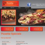 Pizzetta Bar All Large Pizza for $12.50 Monday & Tuesday Only [PERTH]