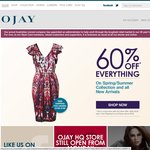 Ojay 60% off Everything Until 2 December