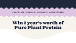 Win 12x 750g Bags of Pure Plant Protein Powder Worth $600 from Pure Plant Protein