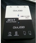 USB 3.0 Hub and Card Reader Supports up to 500MB/s Transfer for USB/SD/Microsd $16.90/Delivered