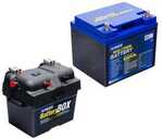 Kings 60Ah Lithium LiFePO4 Battery + Compact Battery Box $218.95 + Delivery ($31.50 / $0 C&C) @ 4WD Supa Centre