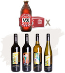 VB Xtra 375ml 24 Bottles + Sheer Drop Wine 750ml 12 Bottles $69 + Shipping ($11.95 Metro SYD & MEL) @ Craft Cartel