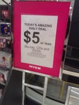Myer Daily Deals: $5 DVDs, Blu-Ray and CDs (in-Store Only)