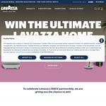 Win a SMEG Coffee Machine w Grinder, Lavazza Beans & Cappuccino Cups & Saucers (Set of 2) from Lavazza
