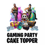Popular Gaming Cake Topper Bundle $9.95 Delivered @ Decal District