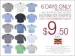 Rivers - 2 for 1 or $9.50ea business shirts (short or long sleeve)