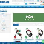 Bing Lee 30% off House of Marley Headphones - $122 TTR's ($279 at Kogan) - Instore 