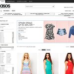 Up to 30% OFF on Selected Dresses on ASOS