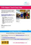 Syd tax & duty free $10 off when you spend $100 or more!