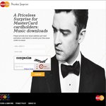 FREE MP3 Downloads from MasterCard - Lots of Popular Artists! (No CC Required)
