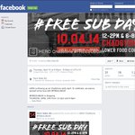 Free Subs at HERO Subs Chadstone (VIC) - Thursday 10/04/14 12-2pm and 6-8pm