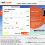 5% OFF All Fast Cover Travel Insurance Australia Policies