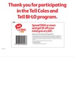 Coles / Bi-Lo $5 off $100 Spend, NEW Voucher Valid to 3rd August