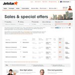 Jetstar - Melbourne (Tullamarine) to Ballina Byron $55