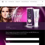 Schwarzkopf BB Cream $5 off Voucher at Priceline (Instore or Online)