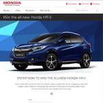 Win a 2015 Honda HR-V Valued at $36,000 from Honda