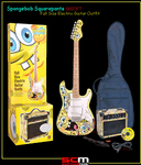 SCM - RRP $399 Yellow Spongebob Squarepants Electric Guitar & Amp Package - $199 Delivered Oz-Wide