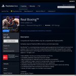 PSN: Real Boxing for PS Vita $1.05 (Was $10.45)