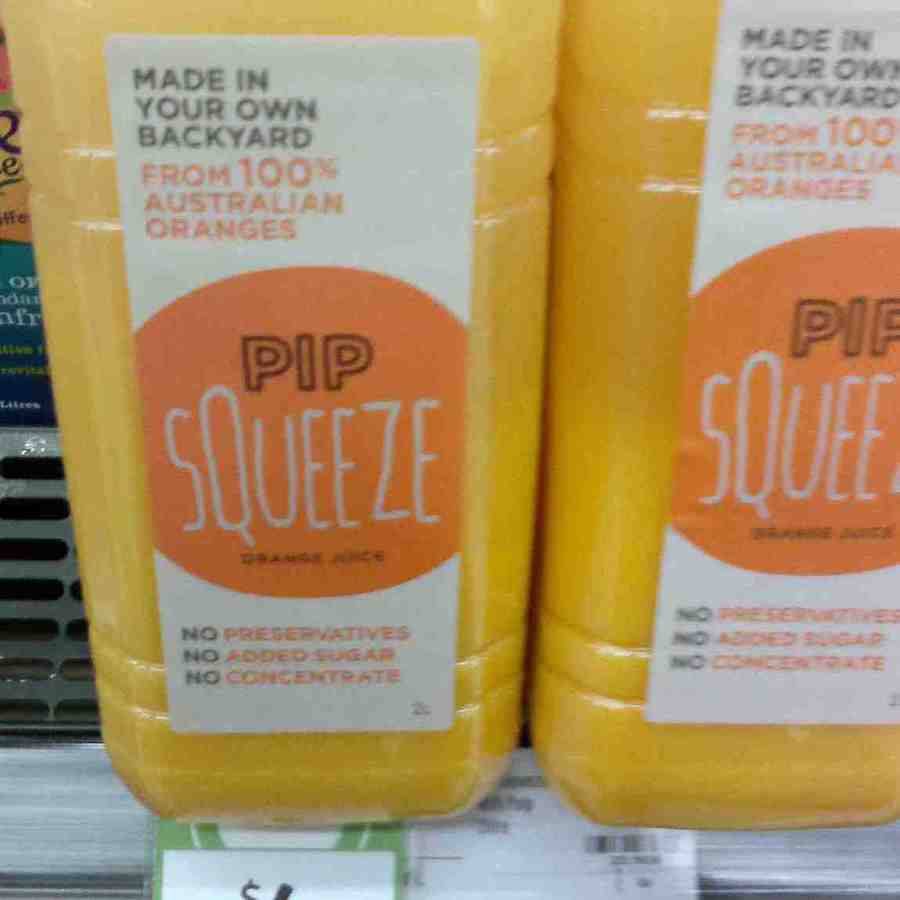 Coles orange outlet juice