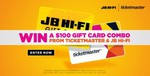 Win 1 of 5 $50 JB Hi-Fi + $50 Ticketmaster Gift Cards from Coke Rewards (10 Tokens to Enter - Diet Coke VIP Members)