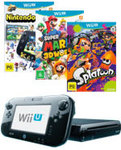 Nintendo Wii U Splatoon Console + Nintendo Land + Super Mario 3D World $399 at EB Games