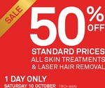 Laser Clinics Australia 50% off Standard Prices