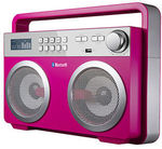 Rechargeable Ghetto Blaster Portable Boombox GB-5000 - Pink - $28 Delivered @ Target eBay