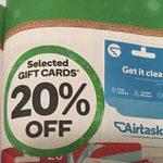 20% off Airtasker Gift Cards @ Woolworths (25/11/15 - 01/12/15)