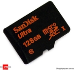 SanDisk Ultra MicroSD 128GB with Adapter 80MB/s $74.95 Delivered @ ShoppingSquare