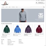 AS Colour Zip Hoodies $30 (+$13 s/h) & Free T-Shirt with Ramo Zip Hoodies ($25 + $13 s/h) @ The Apparelist