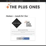 Win a Lunch for 2 at Pastuso from The Plus Ones (VIC)