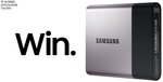 Win a 2TB Samsung Portable SSD T3 from Samsung