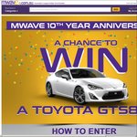 Win a Toyota 86 GTS Car Worth $38,000 from Mwave