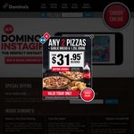 [Domino's] $3.95 Any Pizza Pick up @ Bentleigh, VIC for 12th & 13th Nov (Customer Appreciation Weekend)