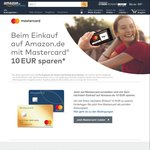 Amazon.de Voucher: €10 off / ~ AU $14.5 and Spend More than €10 (for Mastercard Users)