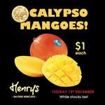 $1 Mangoes @ Henry's Mercato Bayside Frankston, VIC (13 Dec Only)