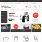 Free Shipping for Orders above $29.95 at Kitchen Warehouse