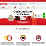 Coles Mastercard $100 off Single Shop for New Successful Applications